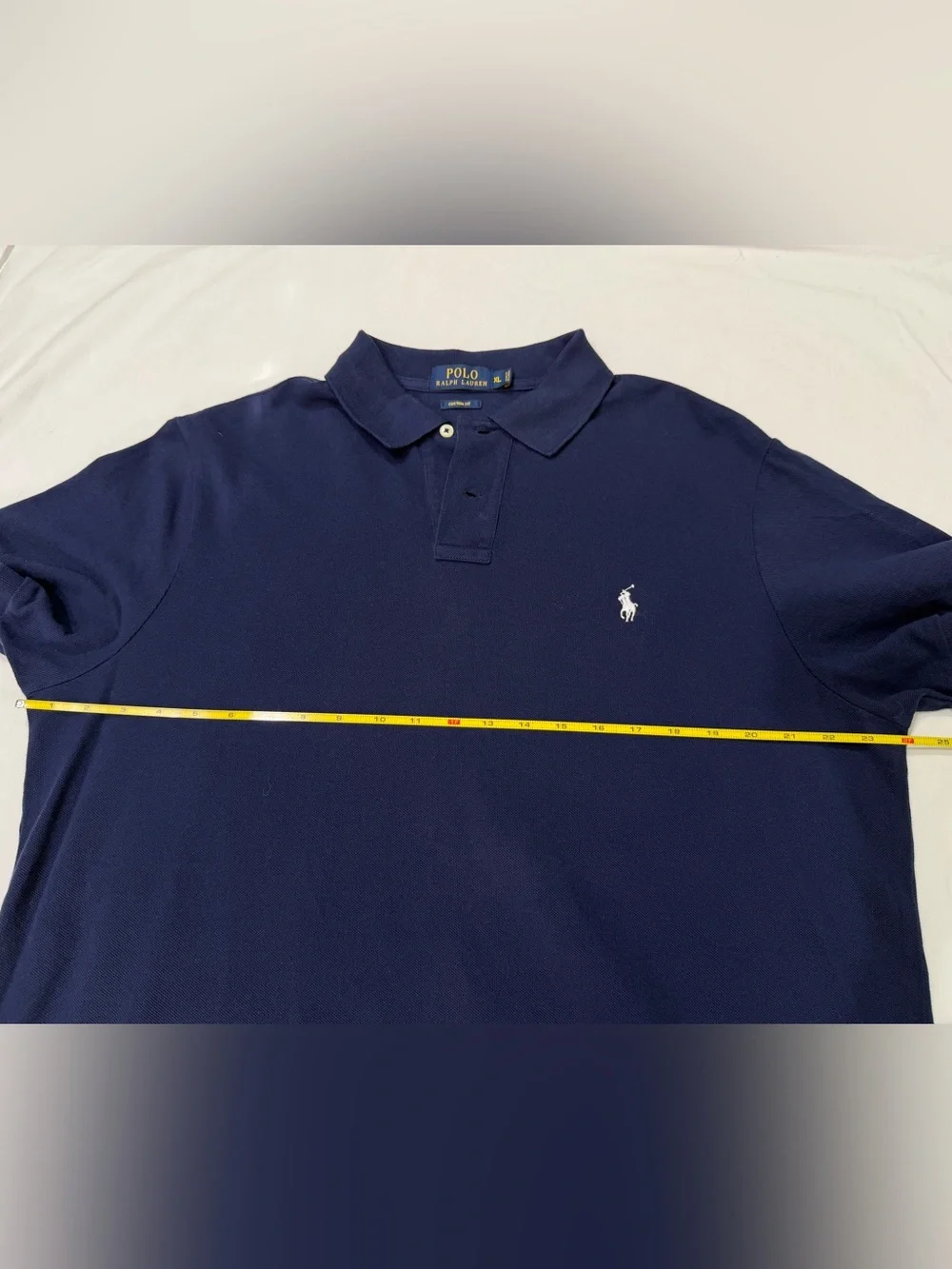 Polo by Ralph Lauren Navy Polo with White Pony Logo